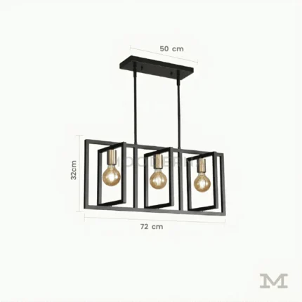 Dimensiones de la Luminaria Lilith.