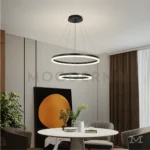 Ambiente comedor con estilo contemporáneo.