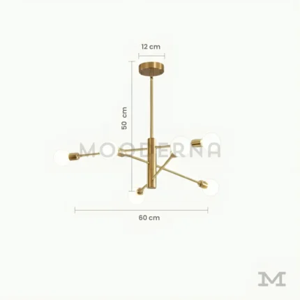 Vista técnica con medidas del producto.