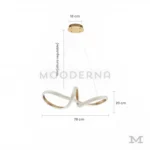 Mabel Gold con medidas de altura y diámetro