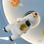 Detalle del diseño frontal de la luminaria.