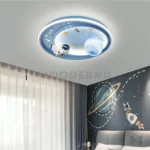 Iluminando un dormitorio con tonos cálidos.