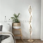 Livana Gold en habitación, creando una atmósfera acogedora y elegante, perfecta para espacios de descanso donde se busca iluminación indirecta con diseño protagonista.