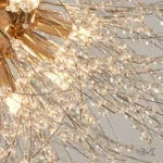 Venus Gold en habitación, mostrando su efecto luminoso envolvente sobre el techo.