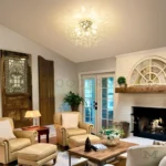 Venus Platinum instalada en habitación, creando un ambiente acogedor y sofisticado.