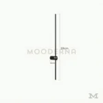 Adriany Black recargable con medidas referenciales, destacando su formato vertical compacto.