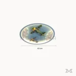 Medidas de lámpara infantil Bruno Blue Aviation de 45 cm de diámetro y 6 cm de altura